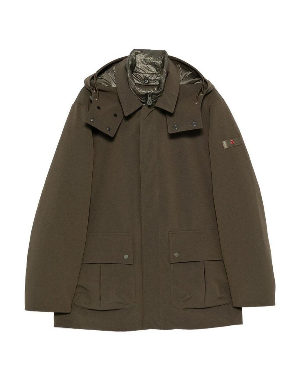 Peuterey Green Parka for men
