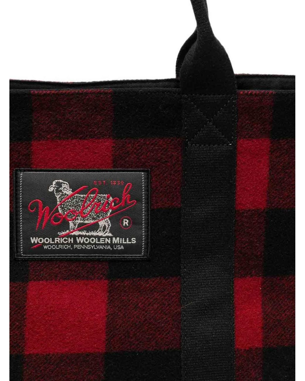 Woolrich Red Shopper