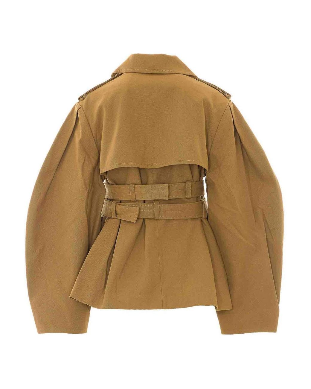 Ganni Brown Ermine Jacket