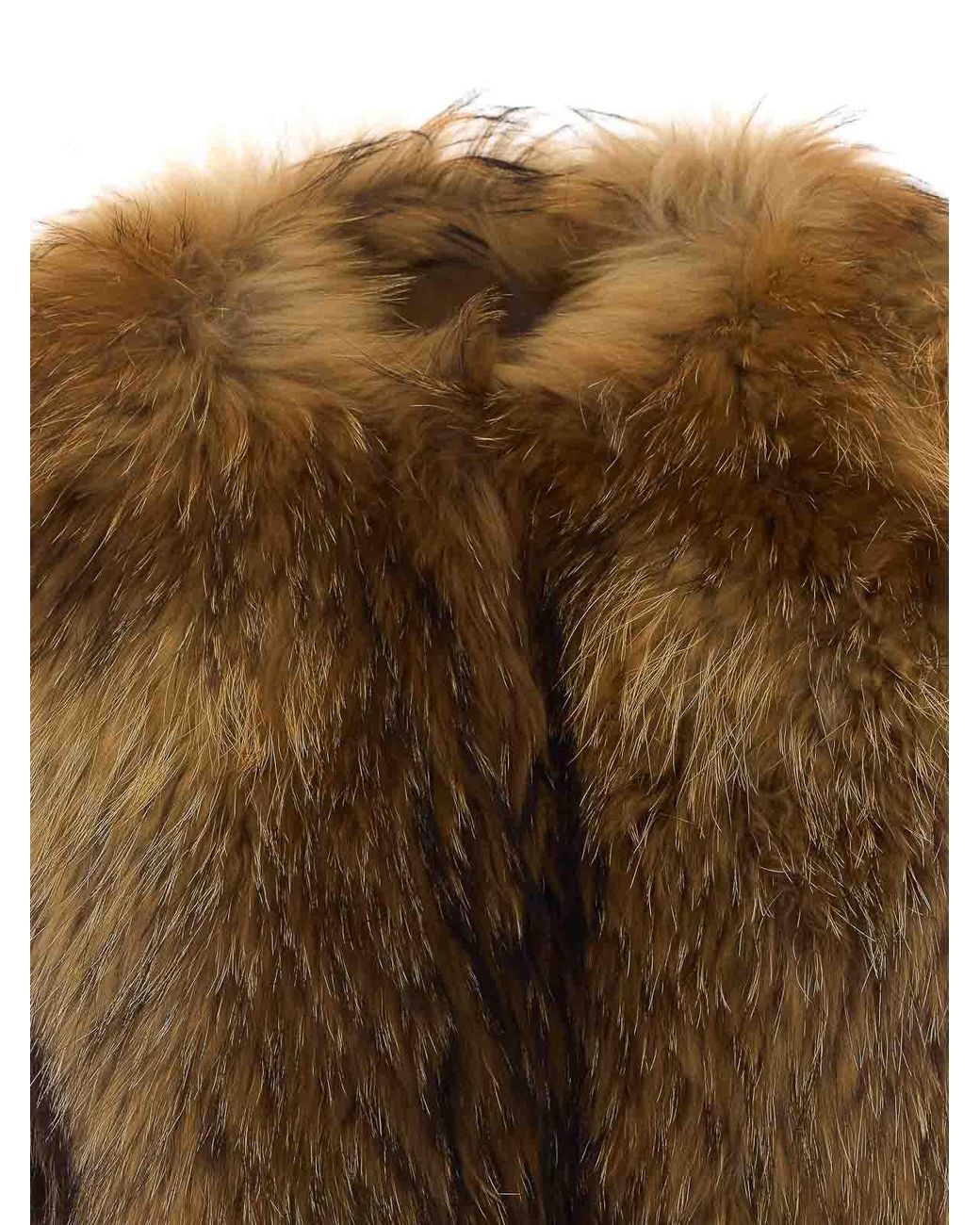 S.w.o.r.d 6.6.44 Brown Fur Jacket