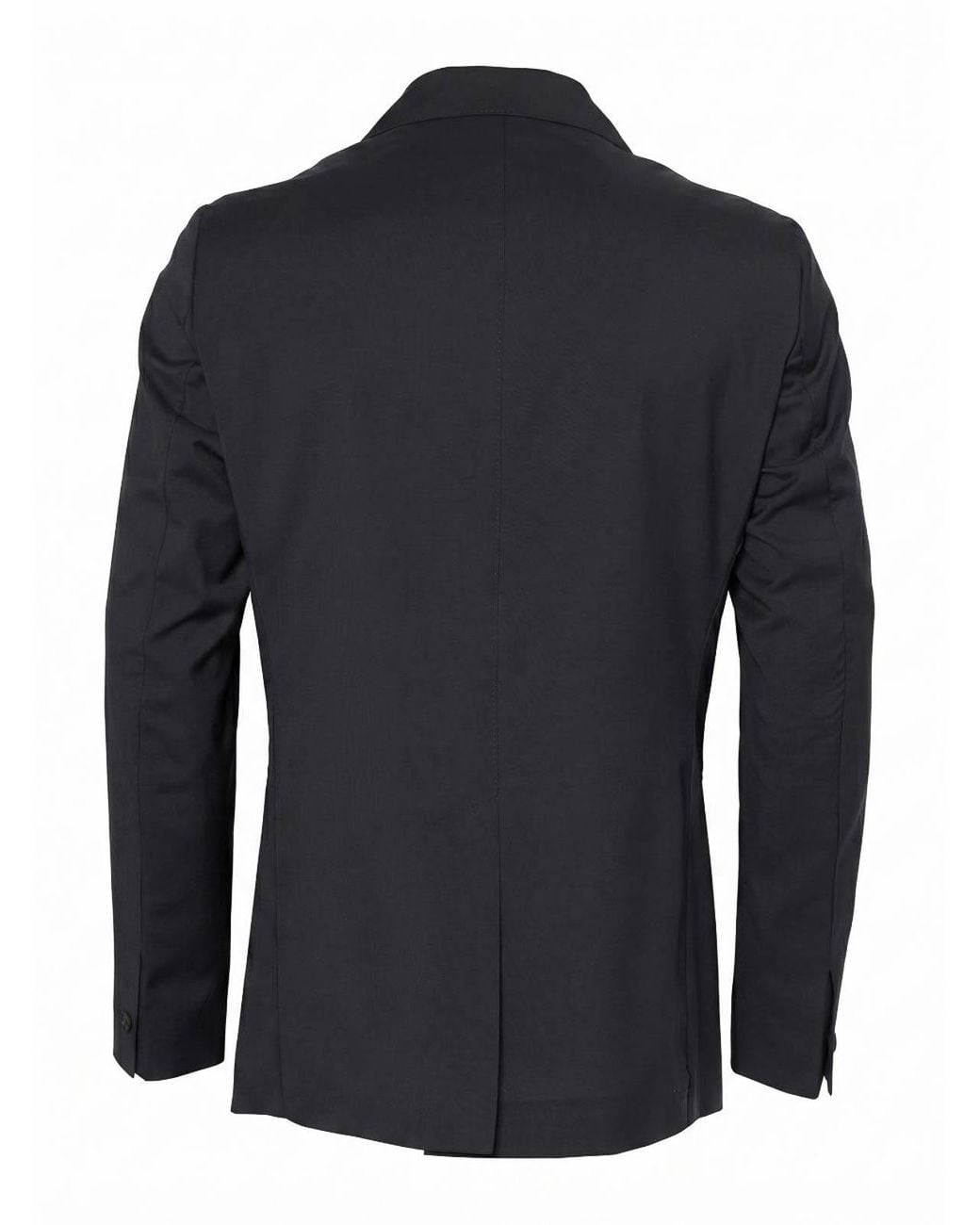 Low Brand Blue Breasted Blazer for men