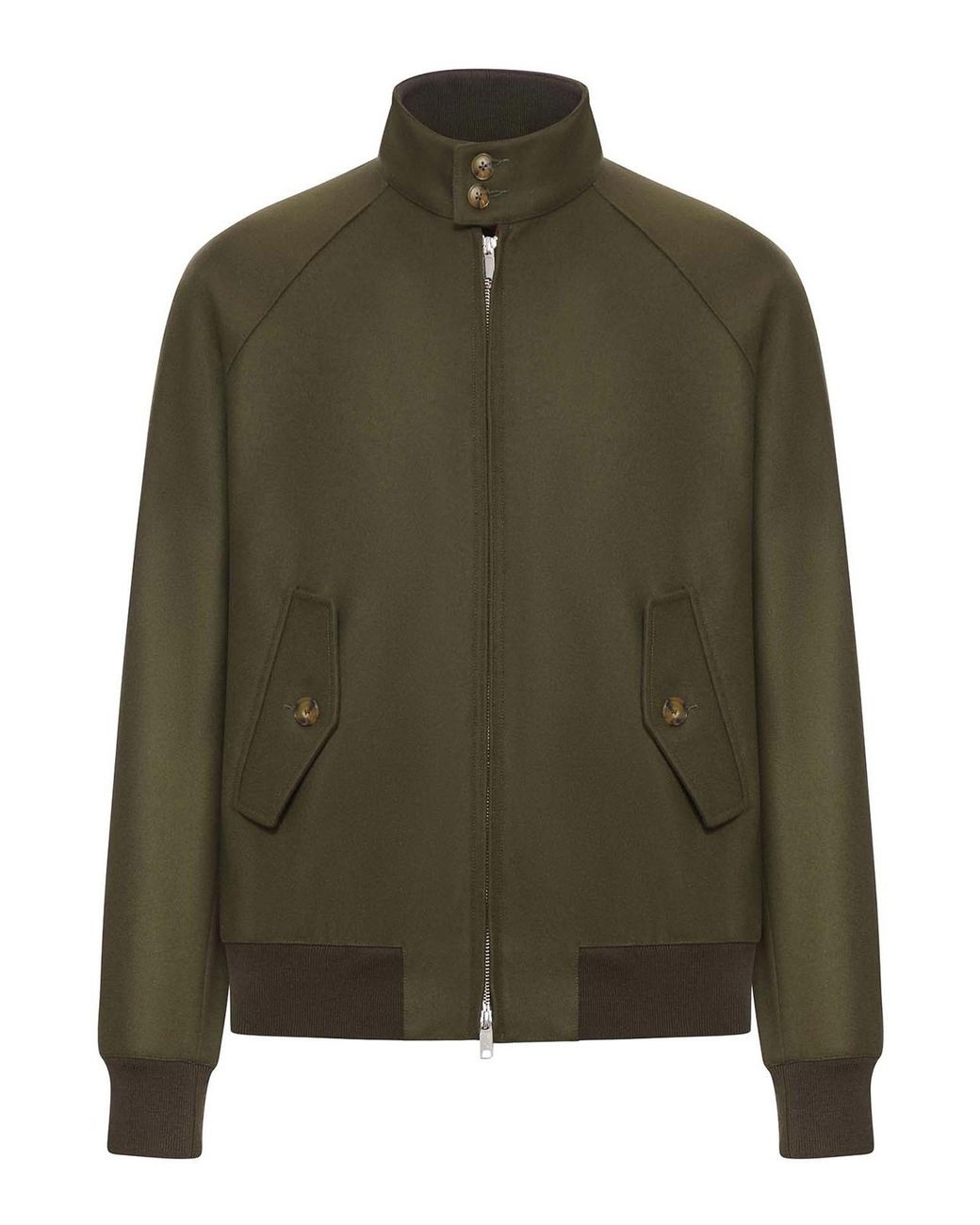 Baracuta Green Melton G9 Wool Jacket for men