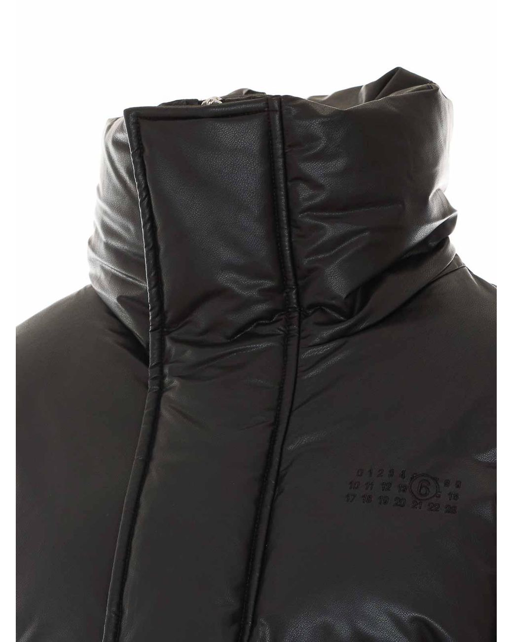 MM6 by Maison Margiela Black Down Jacket