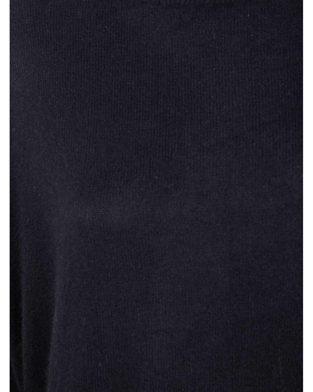 ABSOLUT CASHMERE Blue Amira High Neck Maxi Sweater