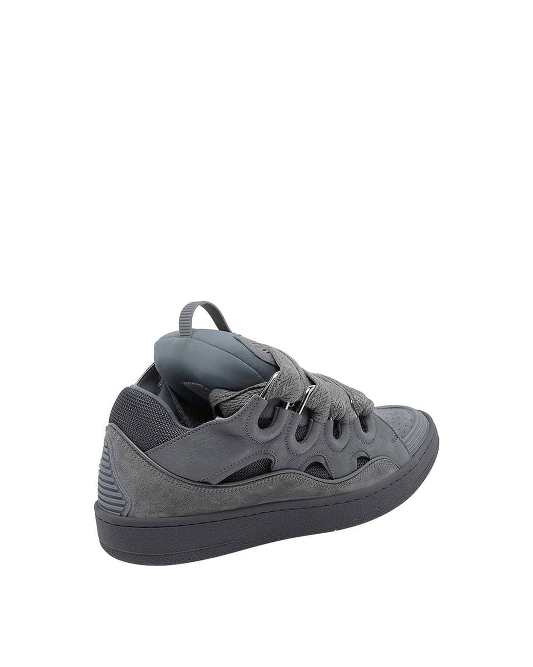 Lanvin Gray Curb Sneakers for men