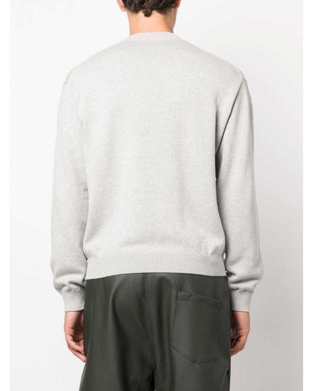 KENZO Gray Tiger Academy Wool Blend Jumper for men