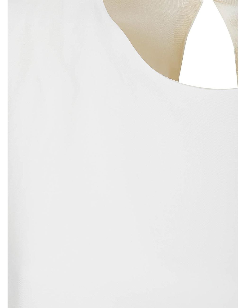 P.A.R.O.S.H. White Long Dress