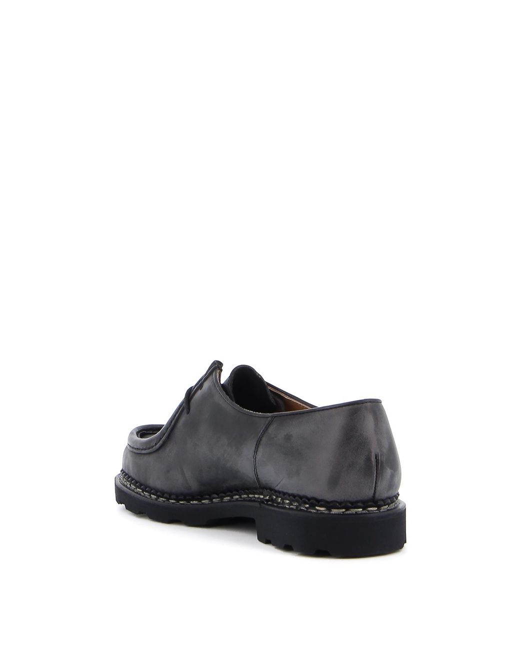 Paraboot Black Michael Leather Lace-Ups for men