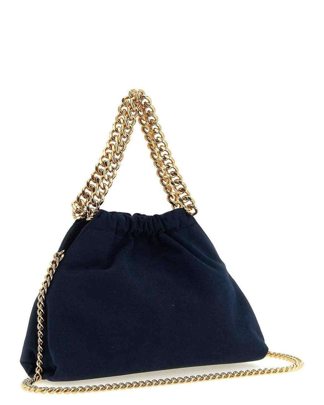 Stella McCartney Blue Falabella Mini Drawstring' Crossbody Bag