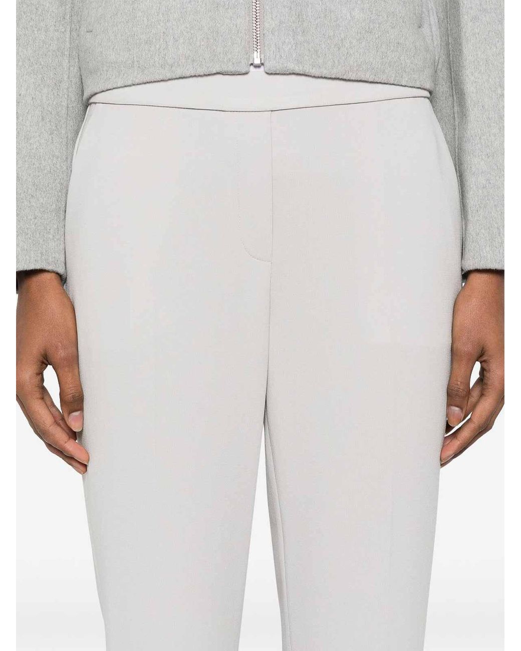 Theory White Slim Treeke