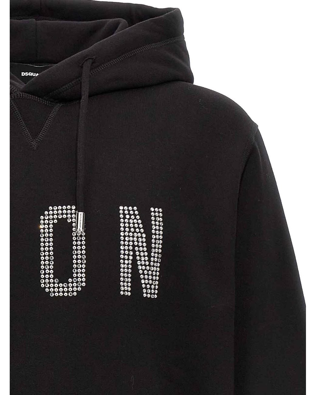 DSquared² Black Sweatshirts for men