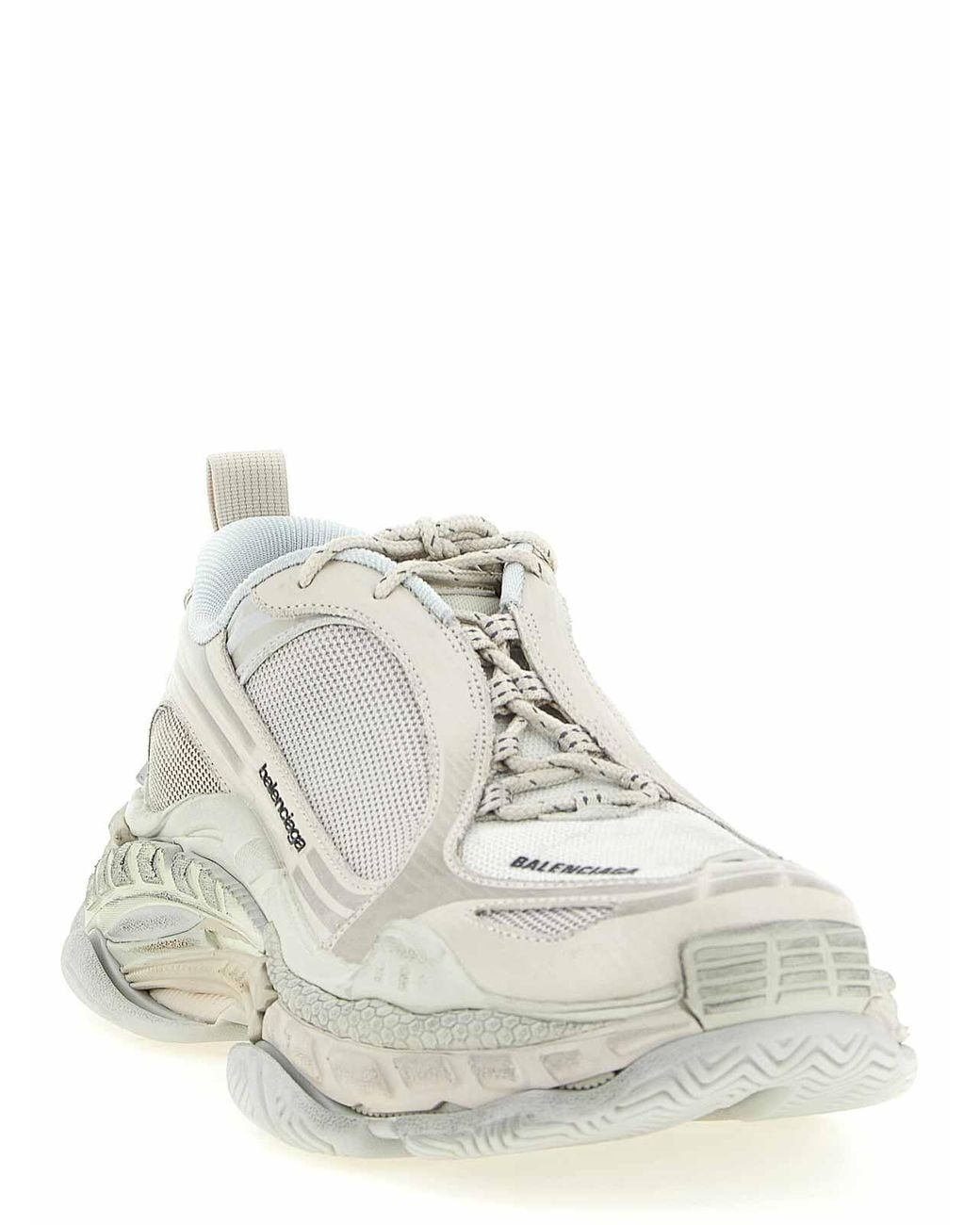 Balenciaga White Triple S 2 Sneakers for men