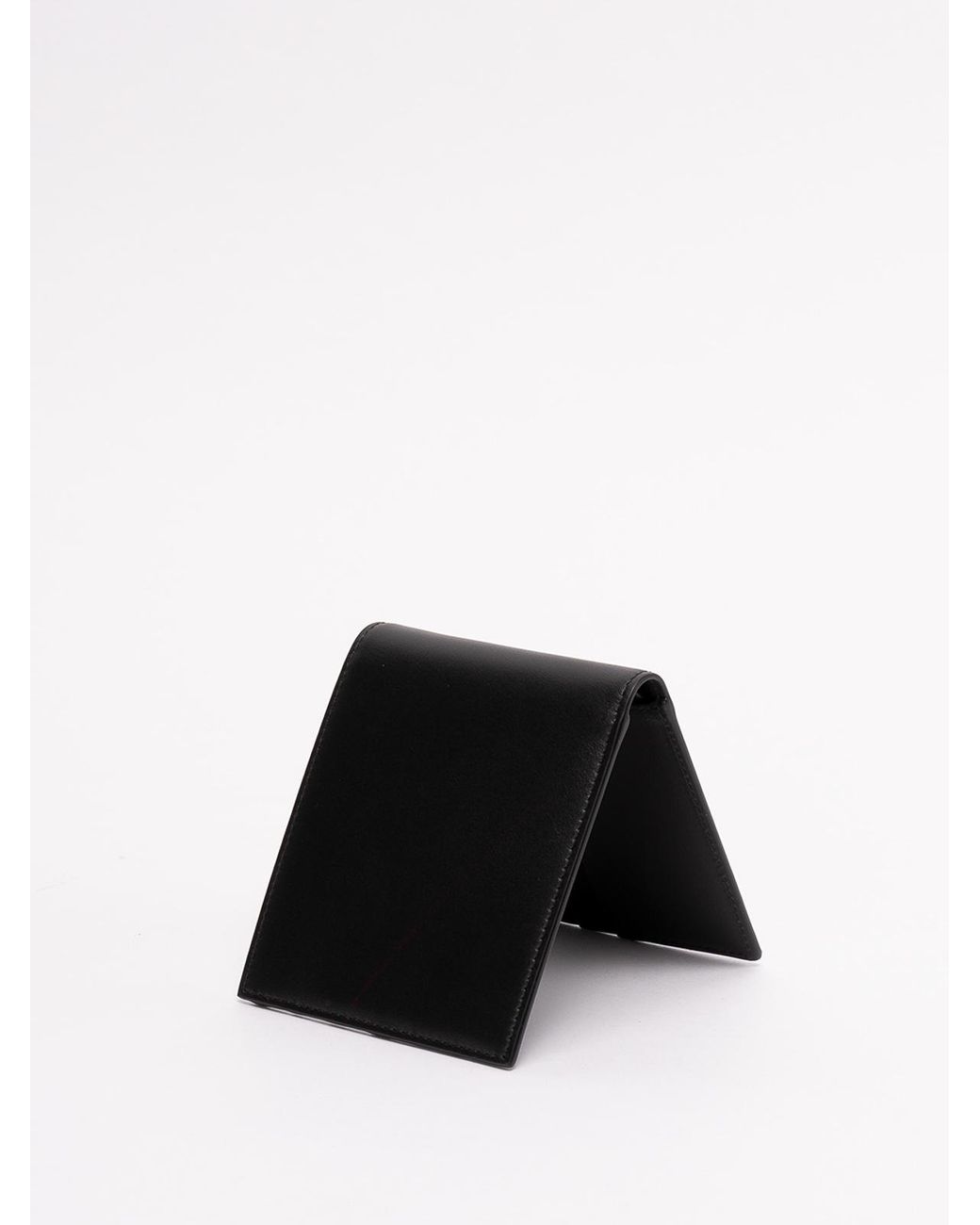Dolce & Gabbana Black Bi-Fold Wallet With Raised Logo for men
