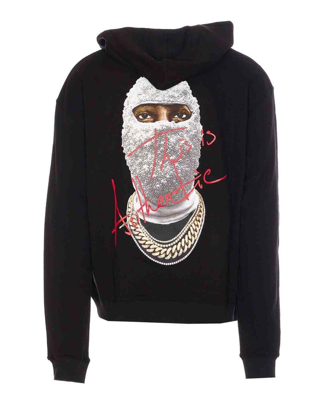 Ih Nom Uh Nit Black W Mask Authentic Hoodie for men