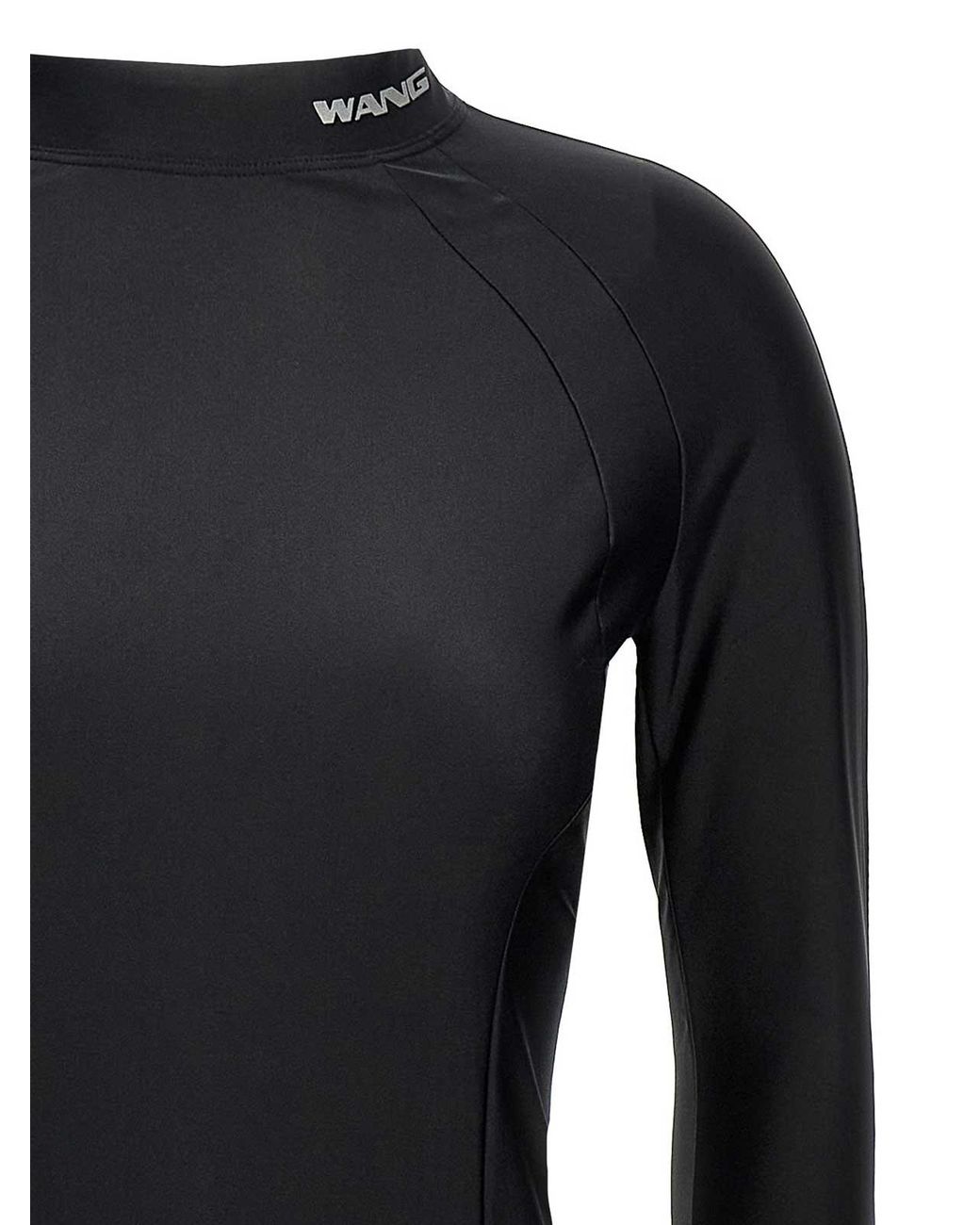 T By Alexander Wang Black Rashguard Dress