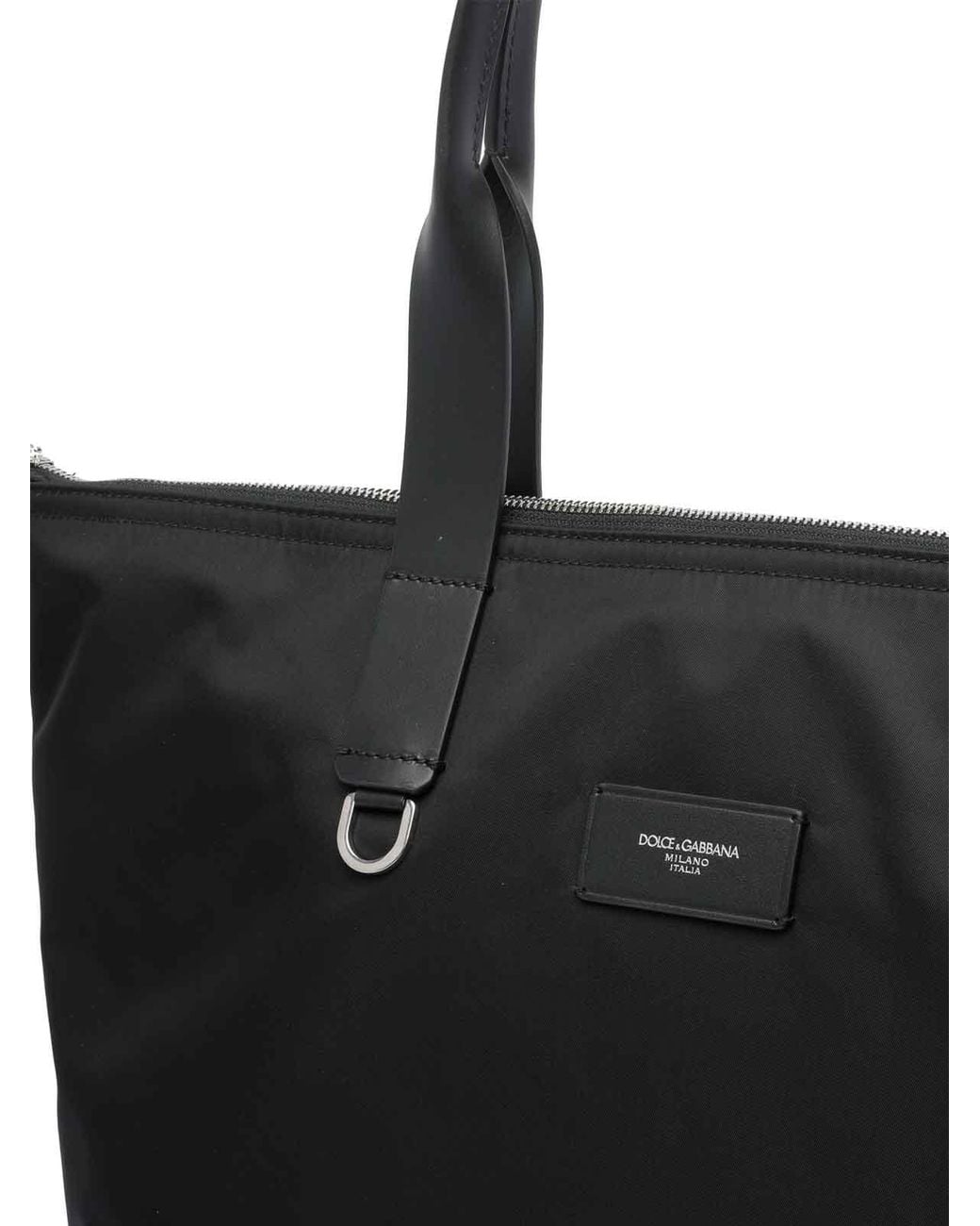 Dolce & Gabbana Black Dolce&Ampgabbana Medium Shopping Bag for men