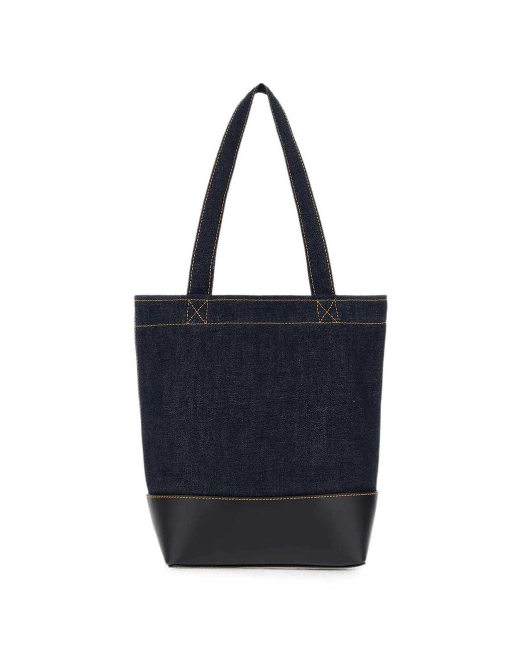 A.P.C. Black Axel Small Tote Bag