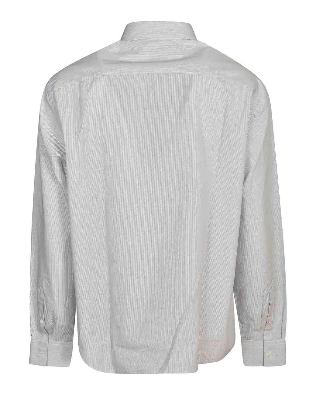 Lanvin Gray Chemise Shirt for men
