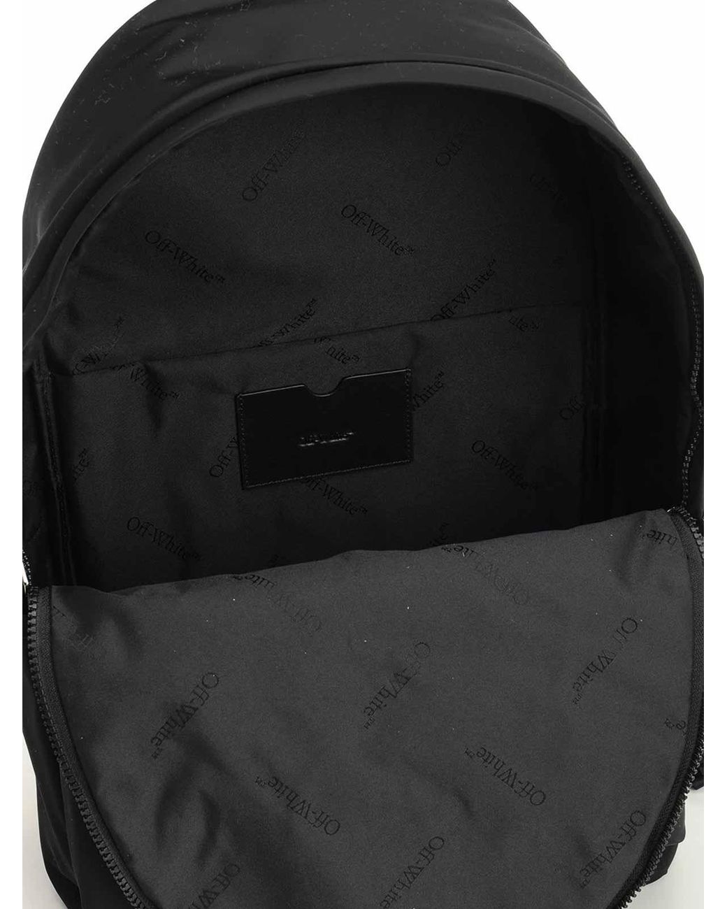 Off-White c/o Virgil Abloh Black Arrow Print Backpack for men
