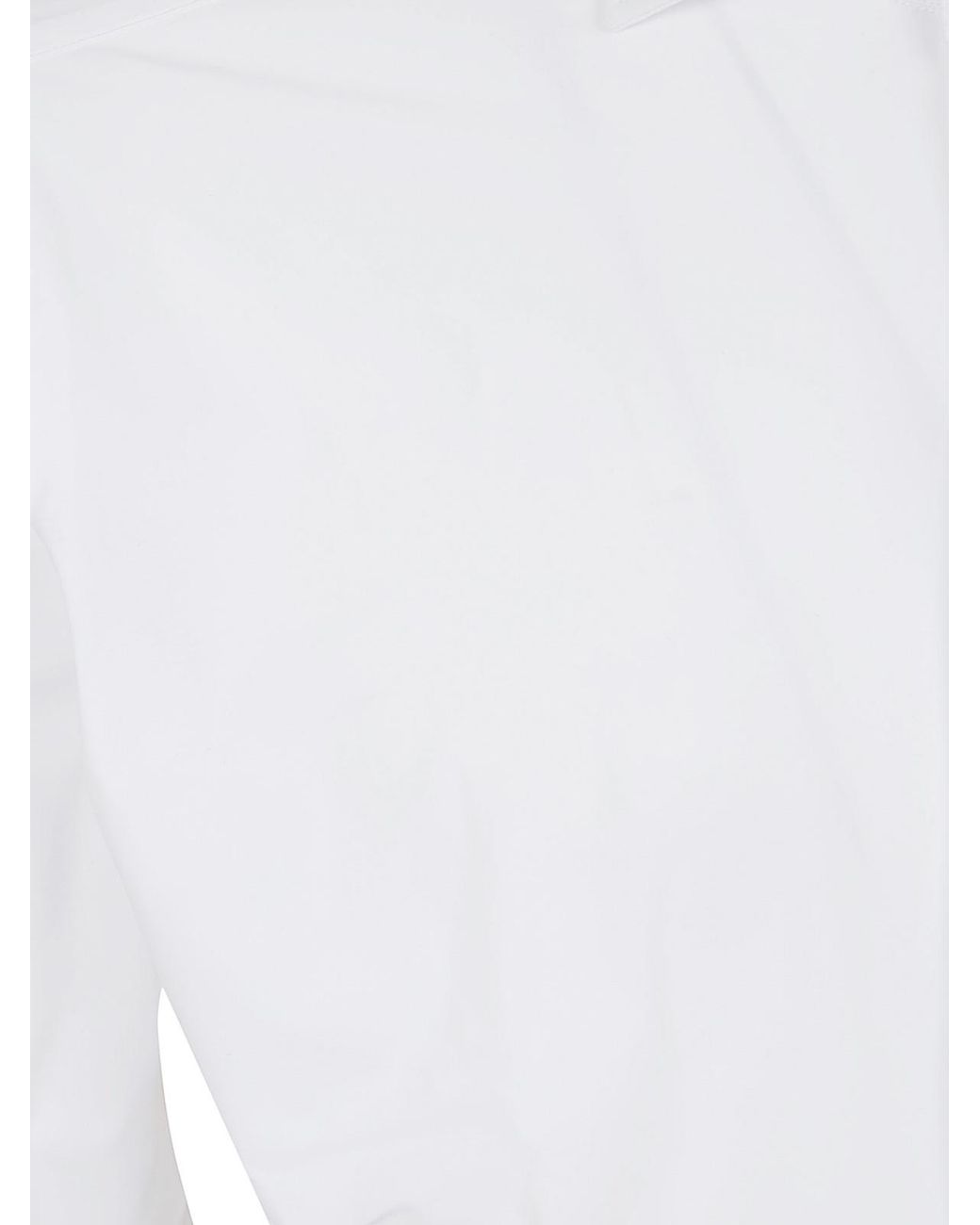 Barba Napoli White Neck Shirt for men