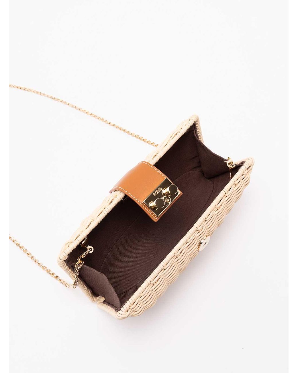 Pochette di Rodo in Natural