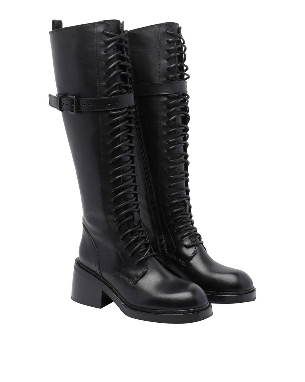Ann Demeulemeester Black Heike Boots