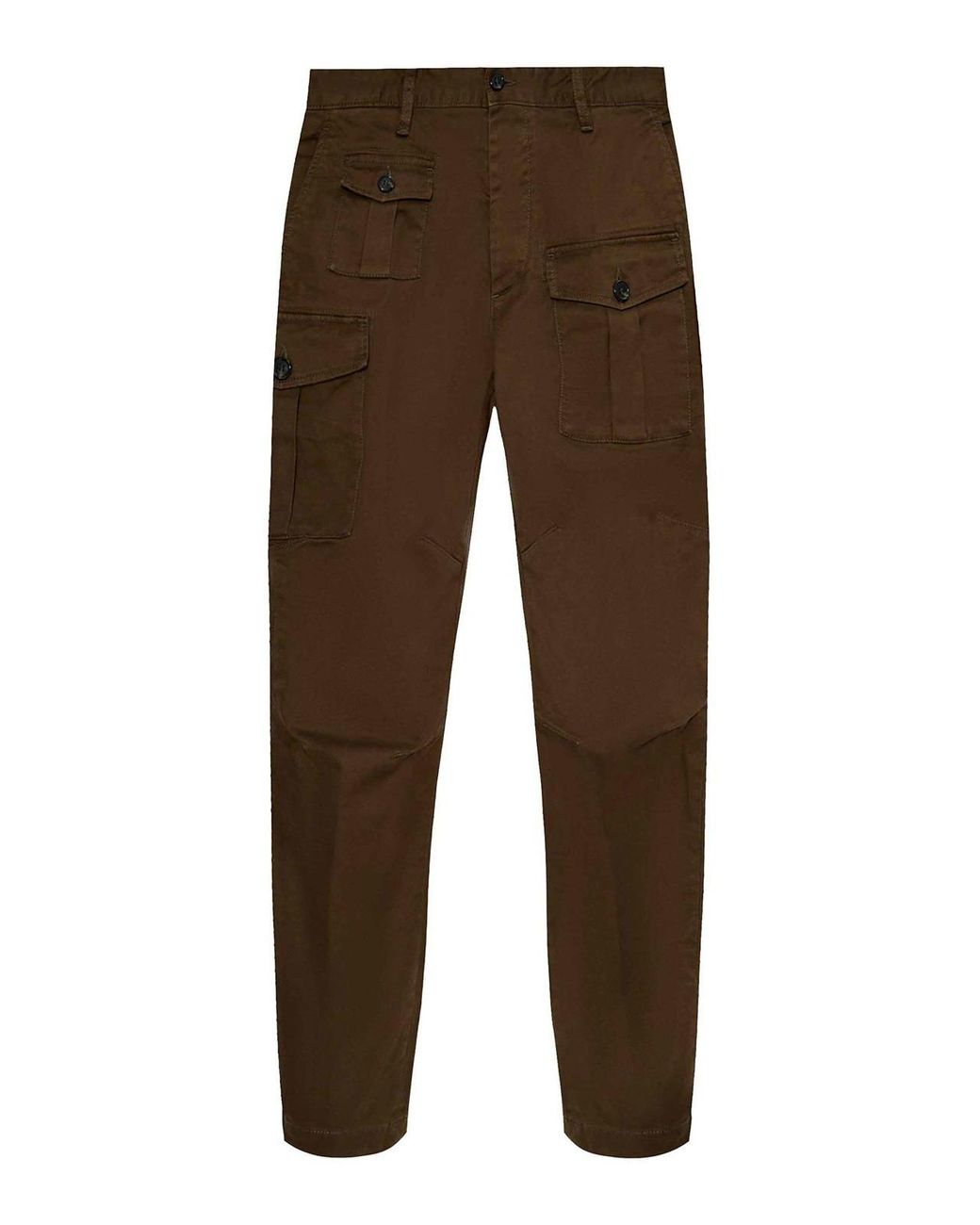 DSquared² Brown Sexy Cargo Pants for men
