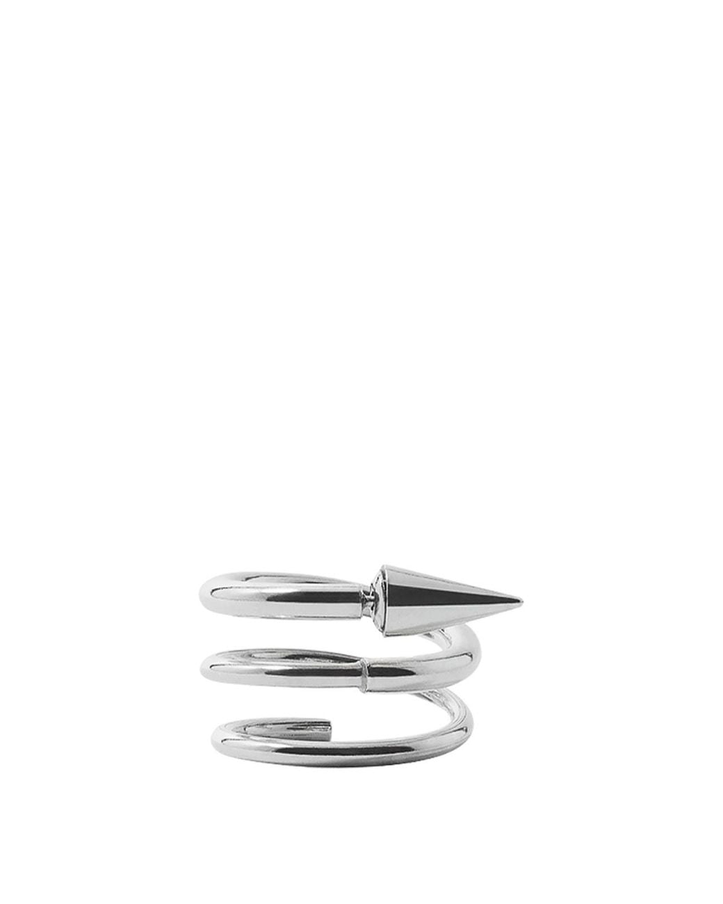 Sunnei White Spiral Ear Ring