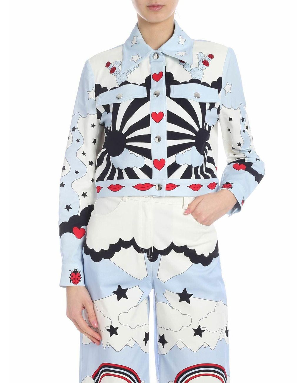 Vivetta White Nonantola Jacket