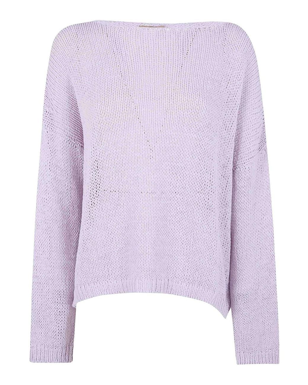 Suéter Cuello Redondo Nuur de color Purple