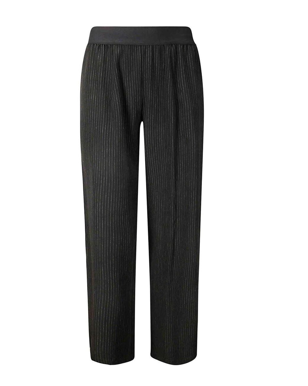 Maria Calderara Black Wide And Long Pants