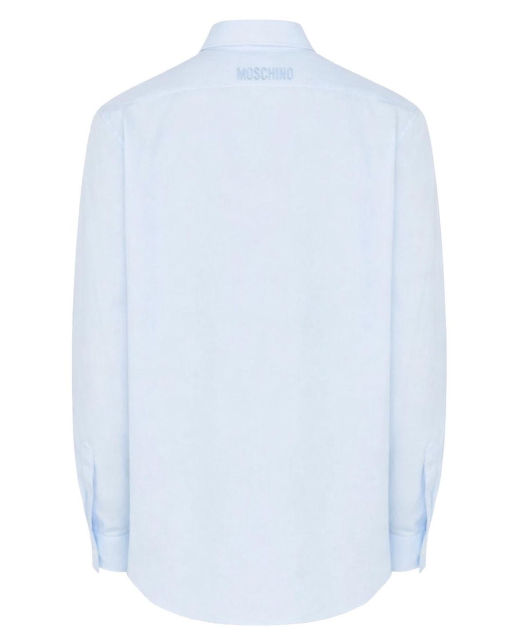 Moschino Blue Printed Shirt