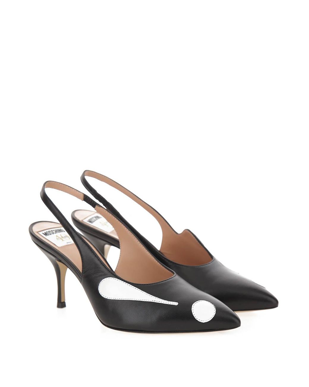 Moschino Metallic Nappa Singback