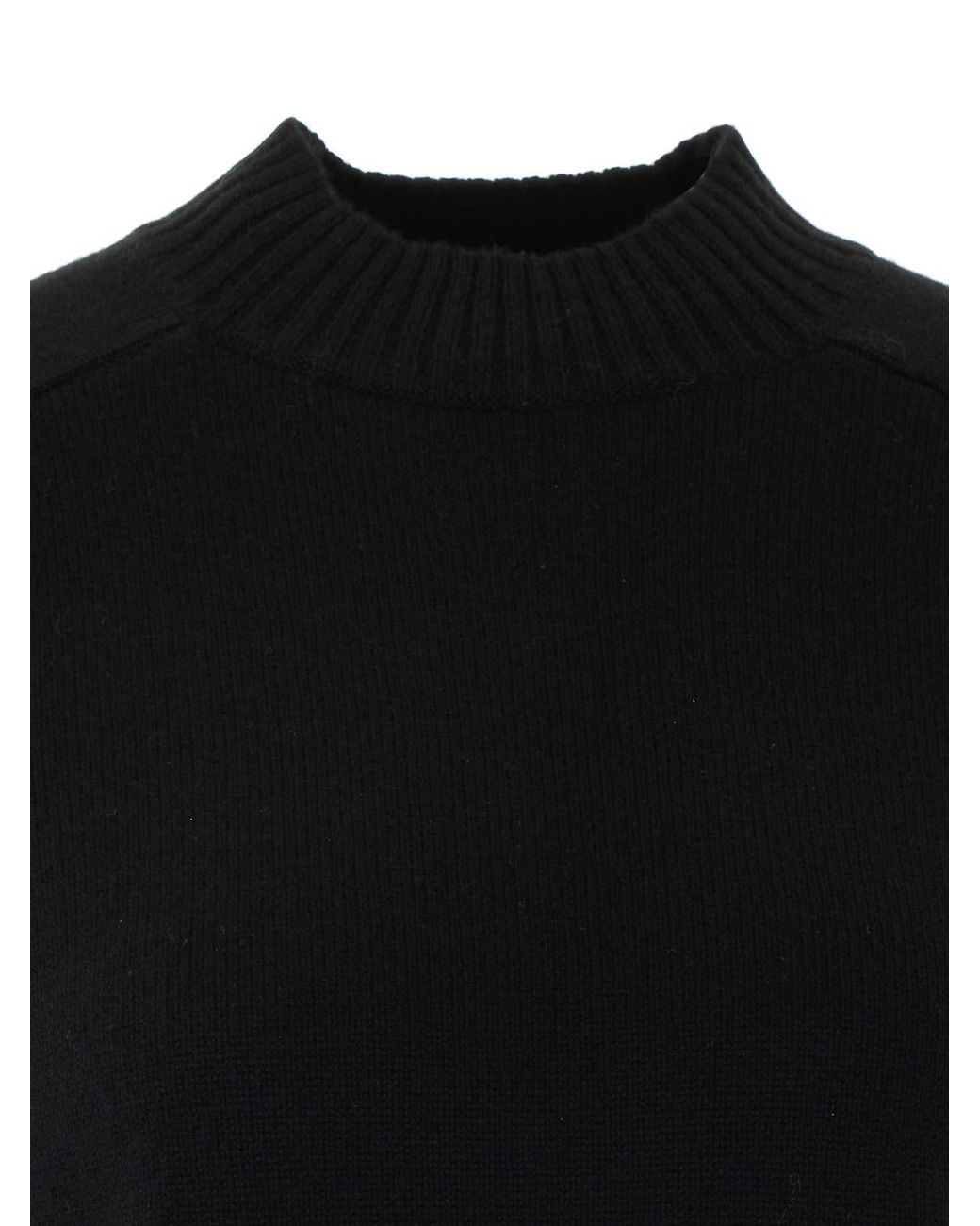 Loulou de Saison Black Loulou De Saison Ruth Knitted T-Shirt