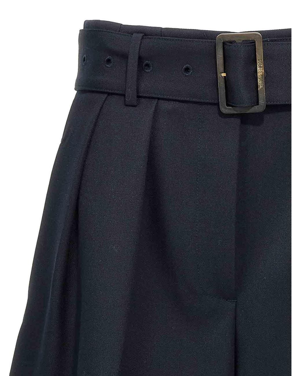 Golden Goose Deluxe Brand Blue Demetra Bermuda Shorts