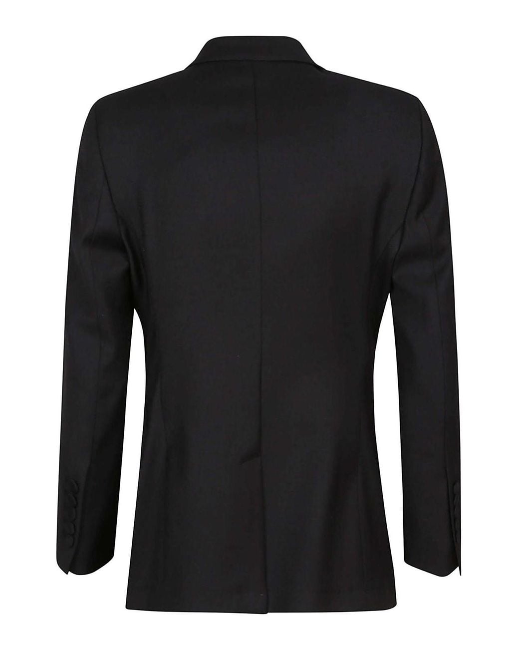 SAULINA Black Adelaide Wool Jacket