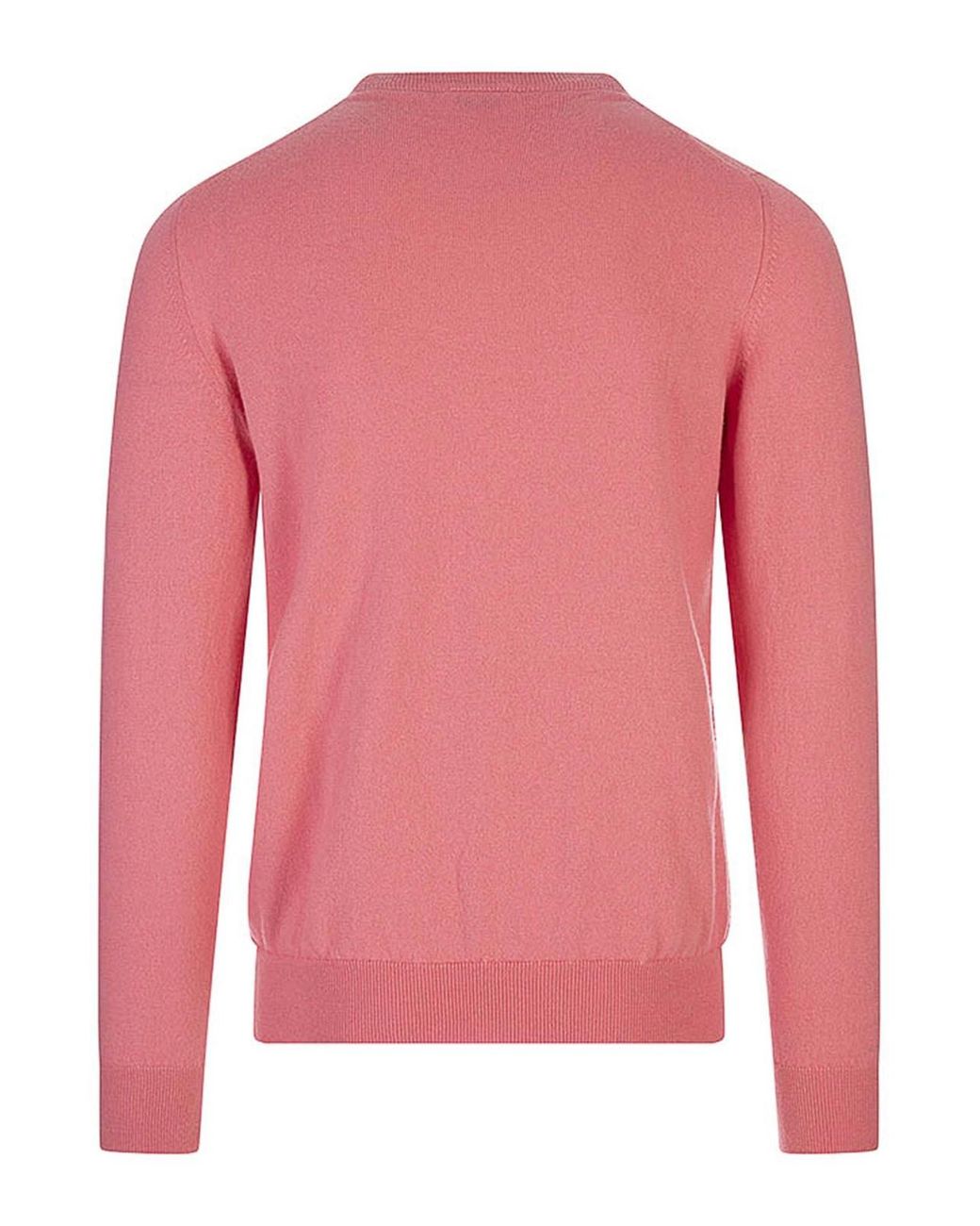Fedeli Rundhalspullover in Pink für Herren