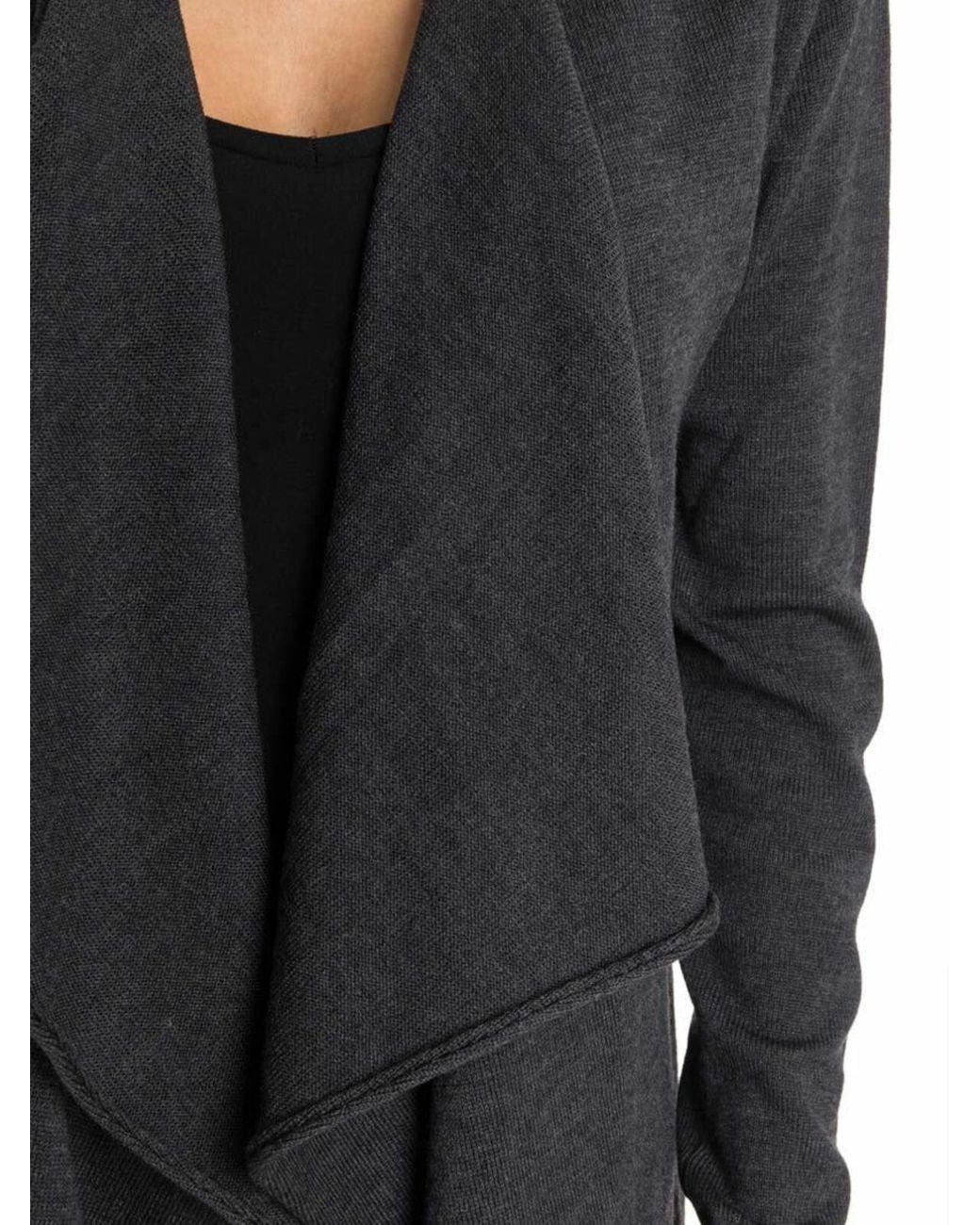 Cardigan Fuzzi en coloris Black