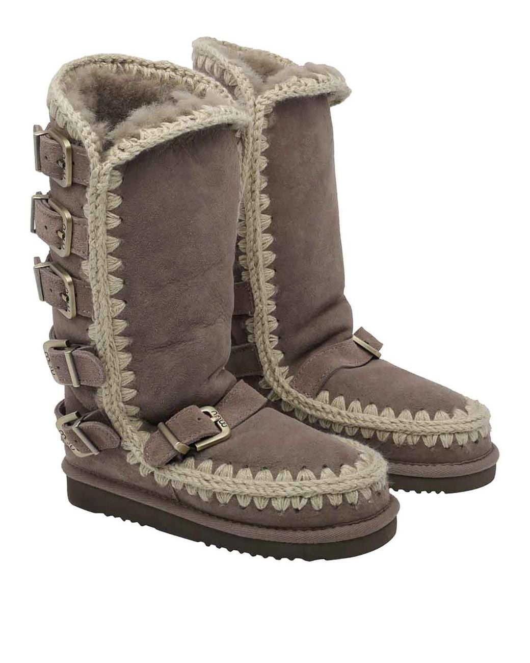 Mou Brown Stiefel