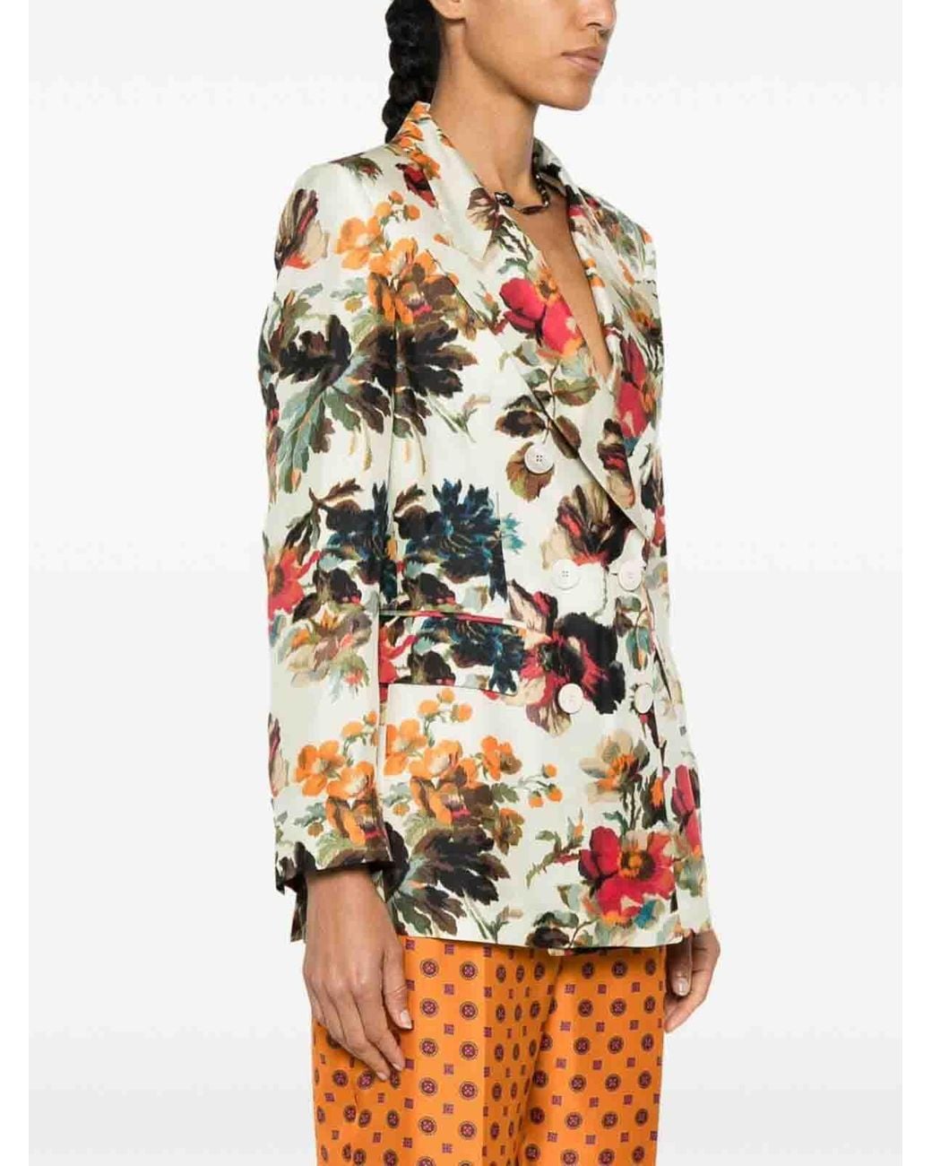Alberto Biani Black Silk Jacket