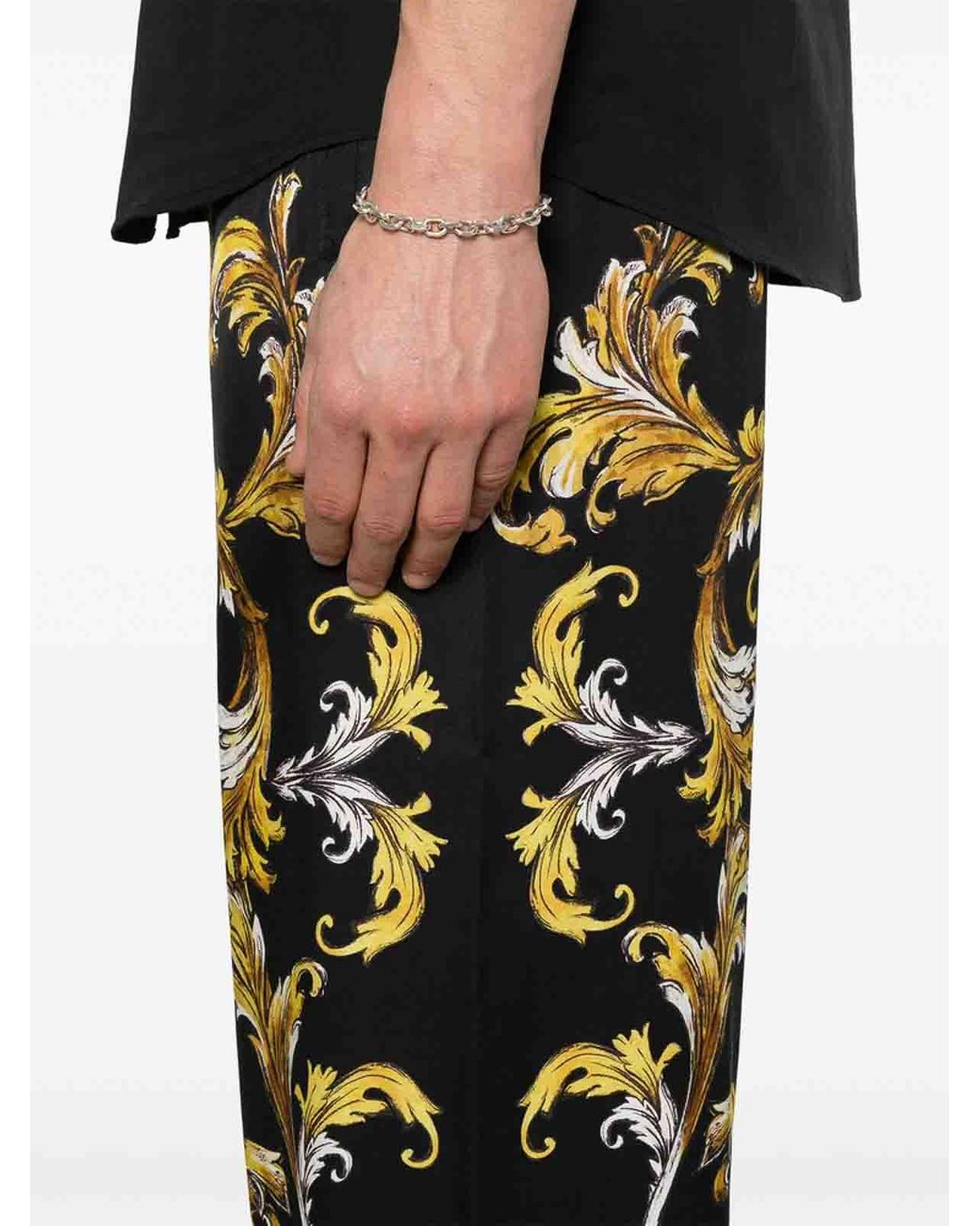 Versace Jeans Couture Black Pants for men