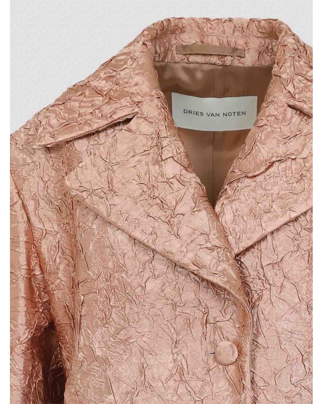 Dries Van Noten Natural Ricca Coat