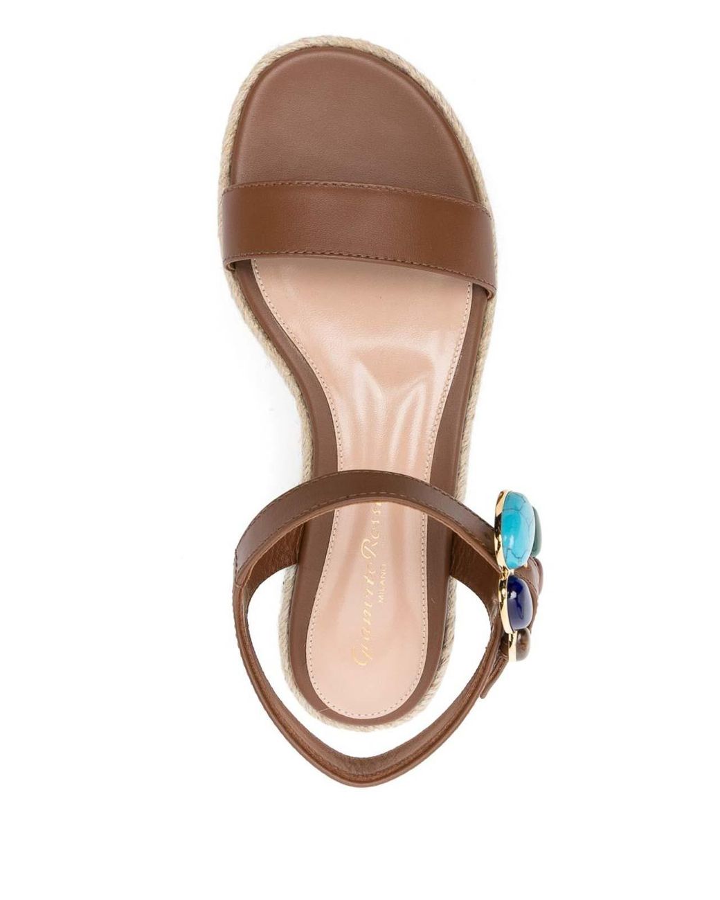 Gianvito Rossi Brown Platform Sandals