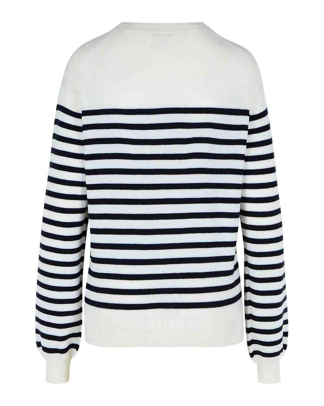 Pull Col Rond Khaite en coloris Blue