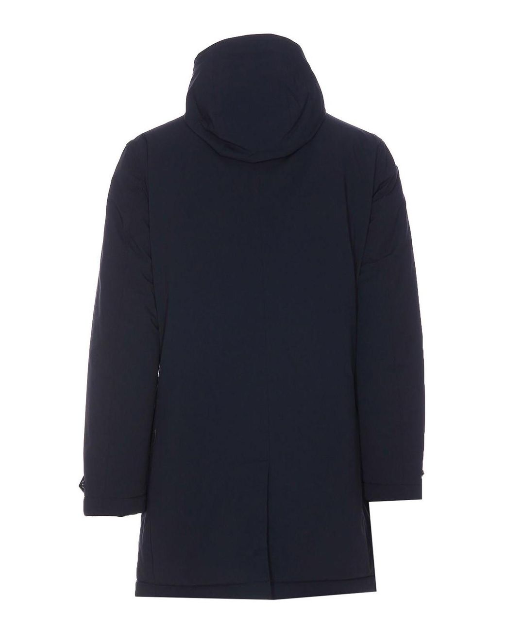 Woolrich Blue Stretch Coat for men