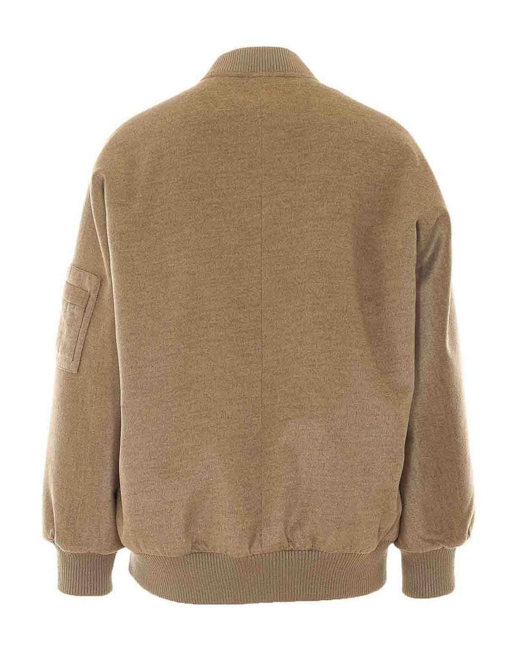 VALENTINI 1972 Natural Reversible Bomber Jacket