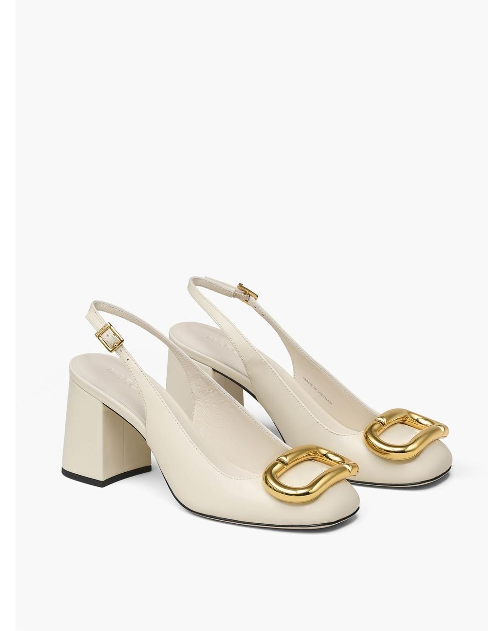 Marc Jacobs Natural The Pop J Marc Slingback