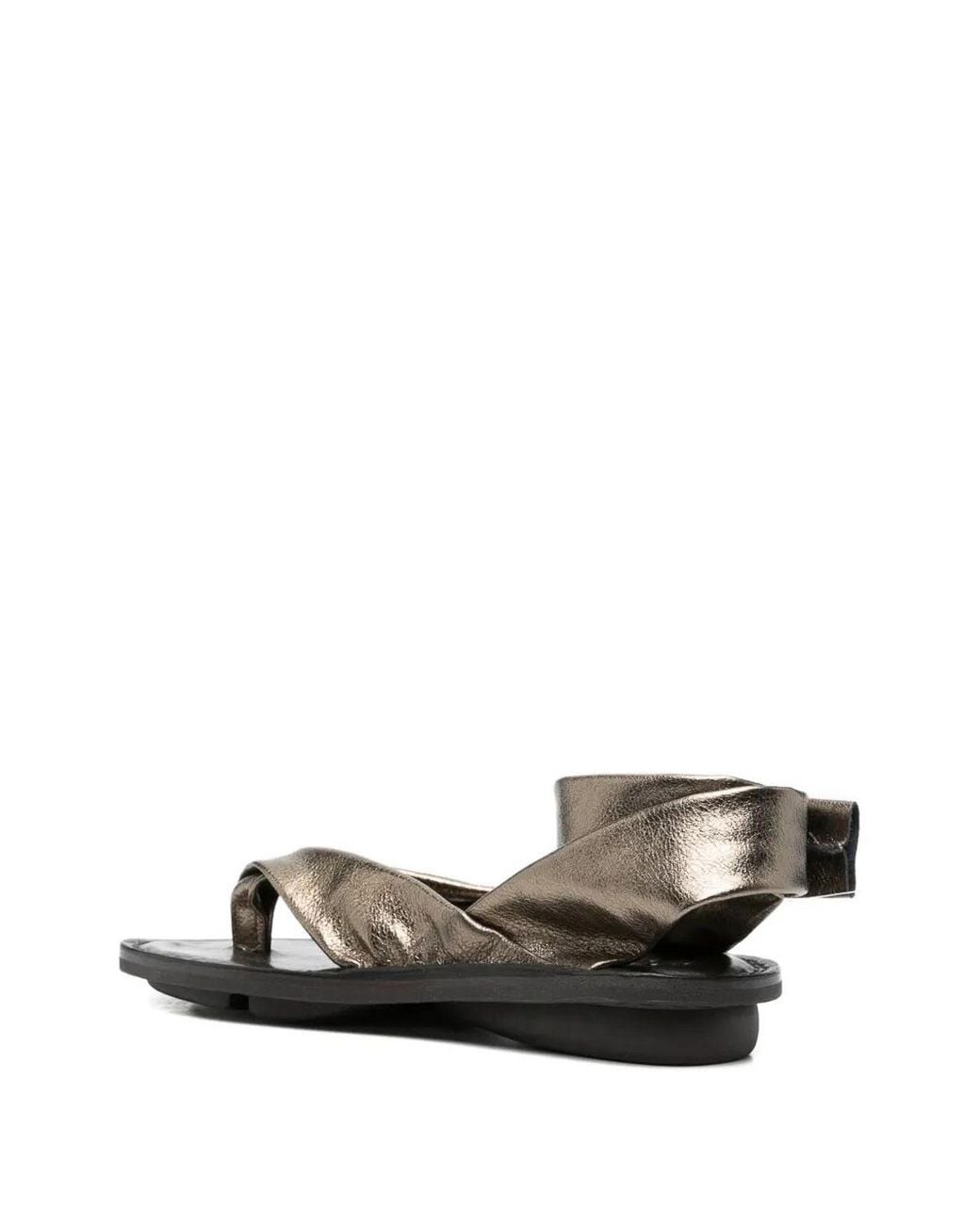 Trippen Metallic Sensual Flat Sandals