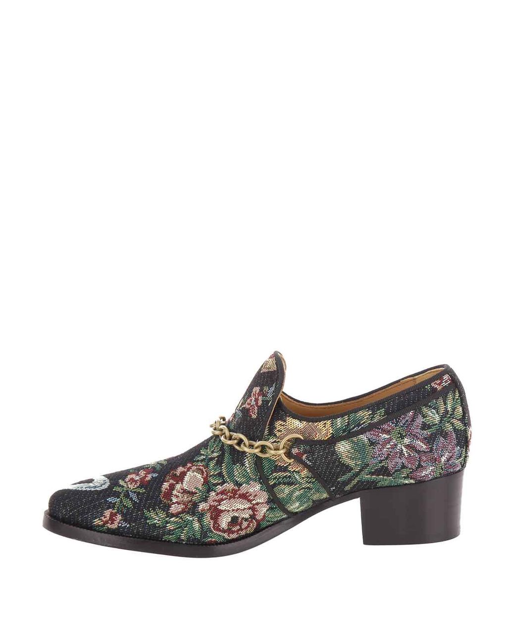Vivienne Westwood Gray Winston Loafer Trellis Tapestry