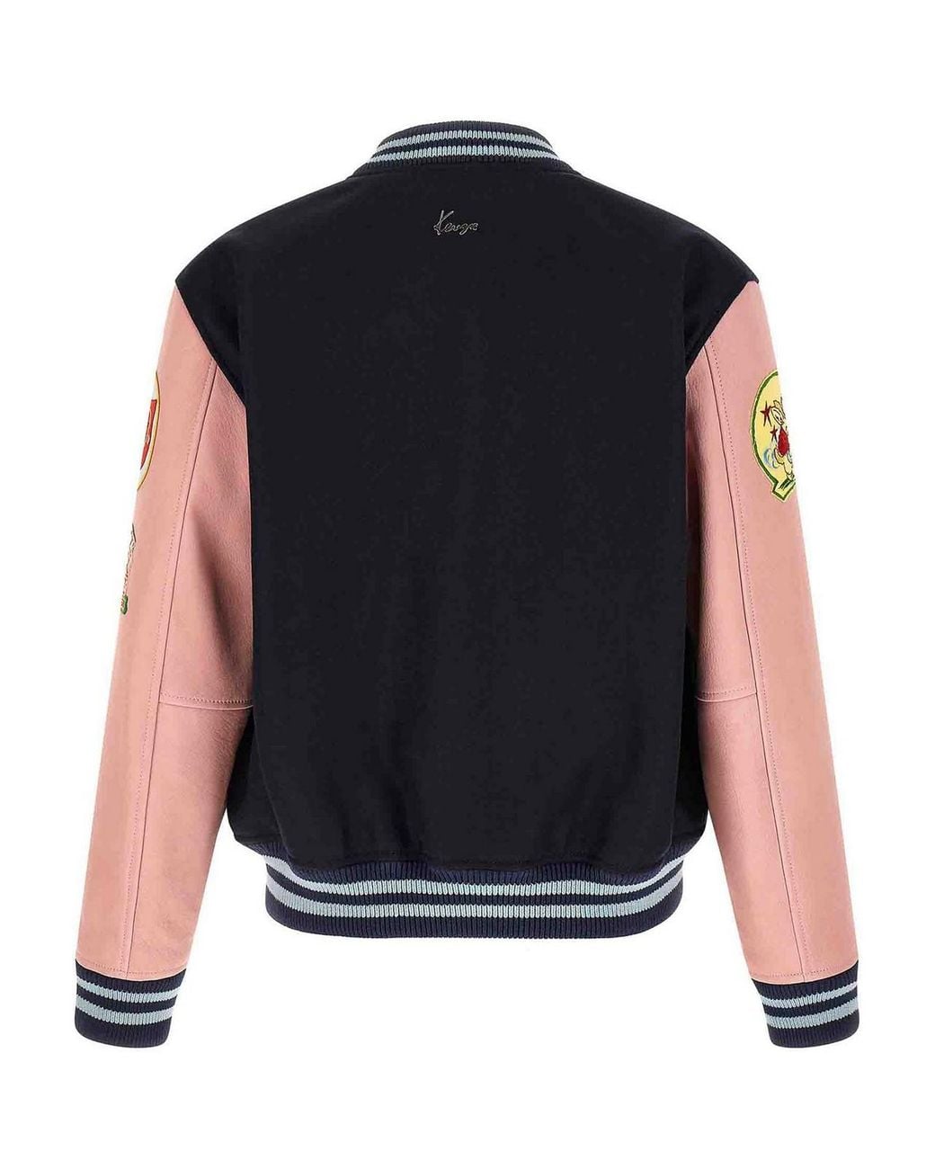 KENZO Blue ' Badges' Jacket for men